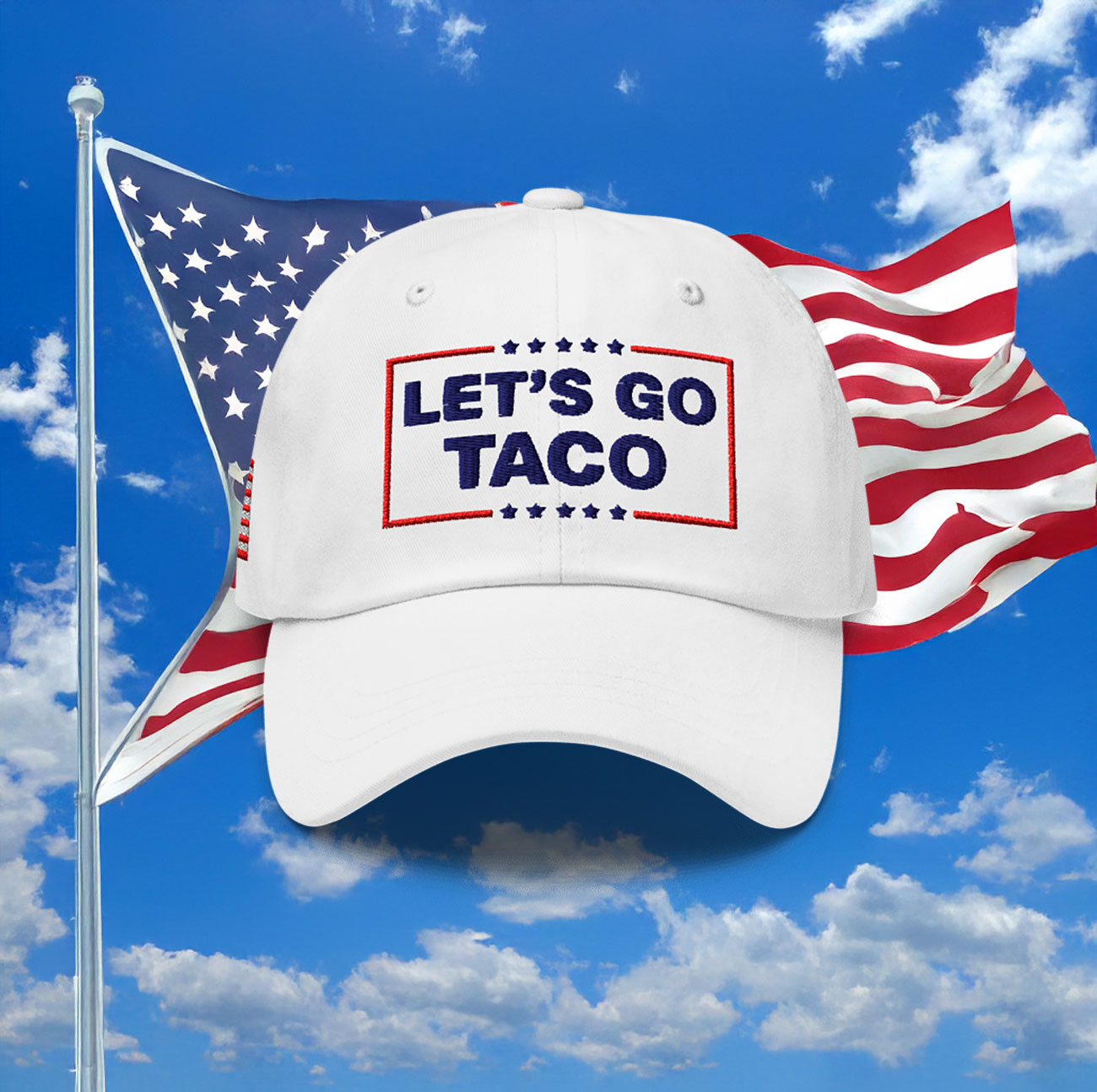 Let’s Go Taco Baseball Cap