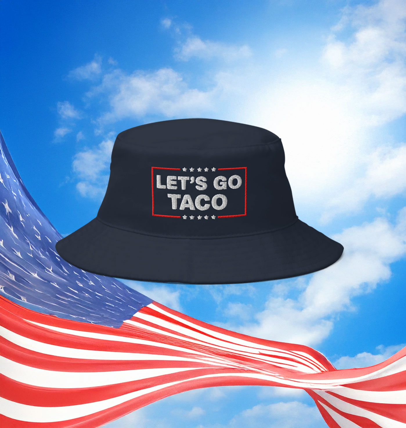 Let’s Go Taco Bucket Hat