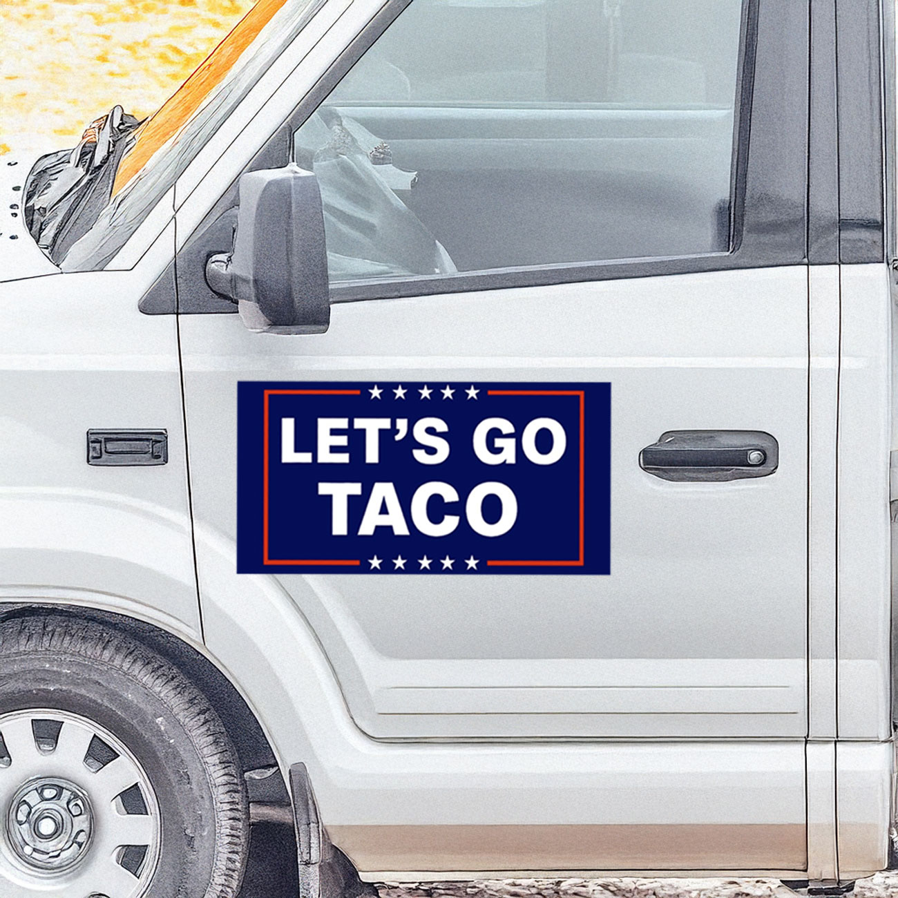 Let’s Go Taco Car Magnets