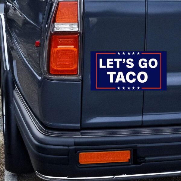 Let’s Go Taco Sticker
