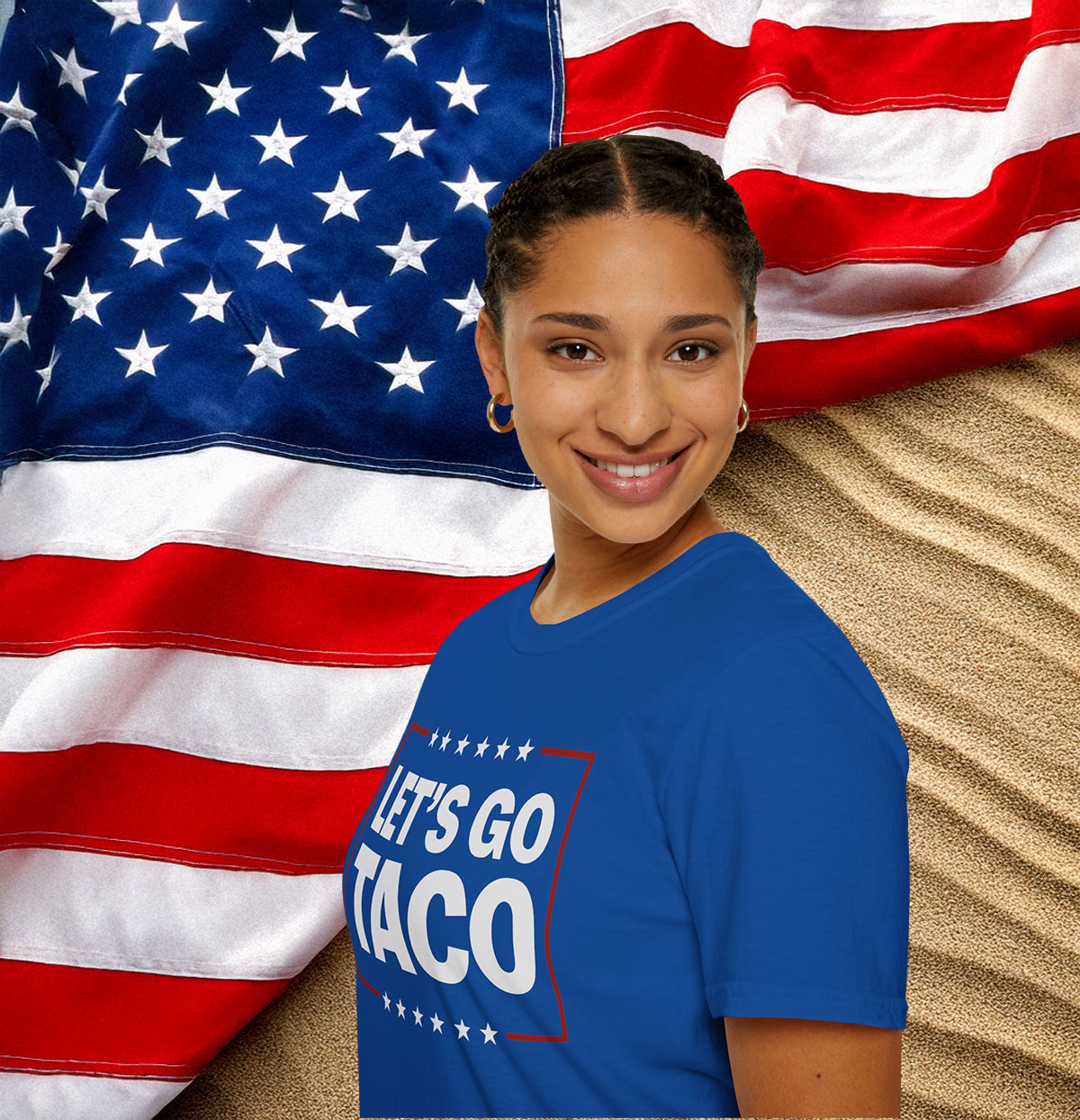 Let’s Go Taco T-Shirt Womens