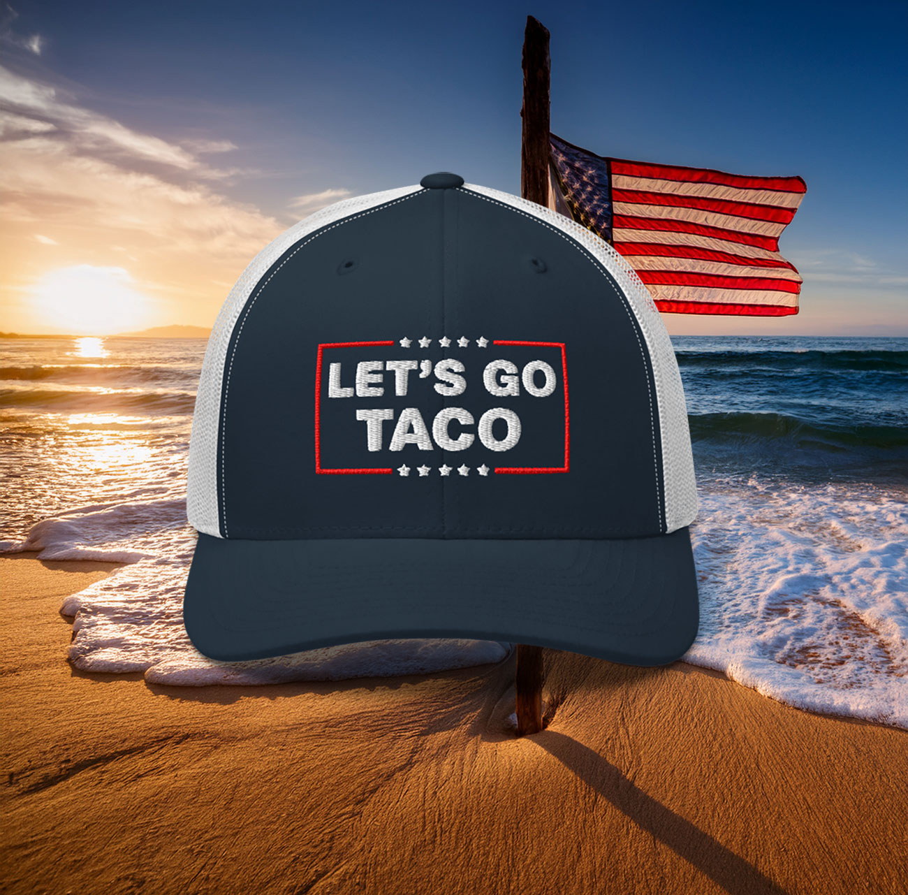 Let’s Go Taco Trucker Hat