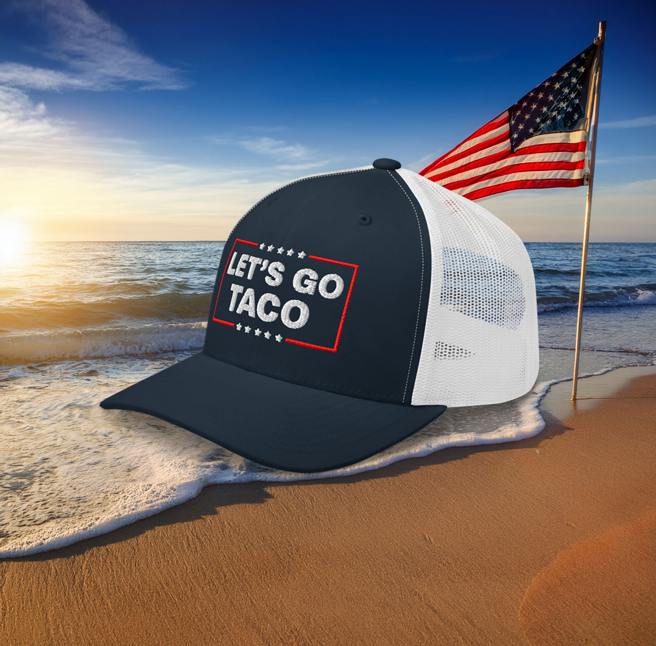 Let’s Go Taco Trucker Hat