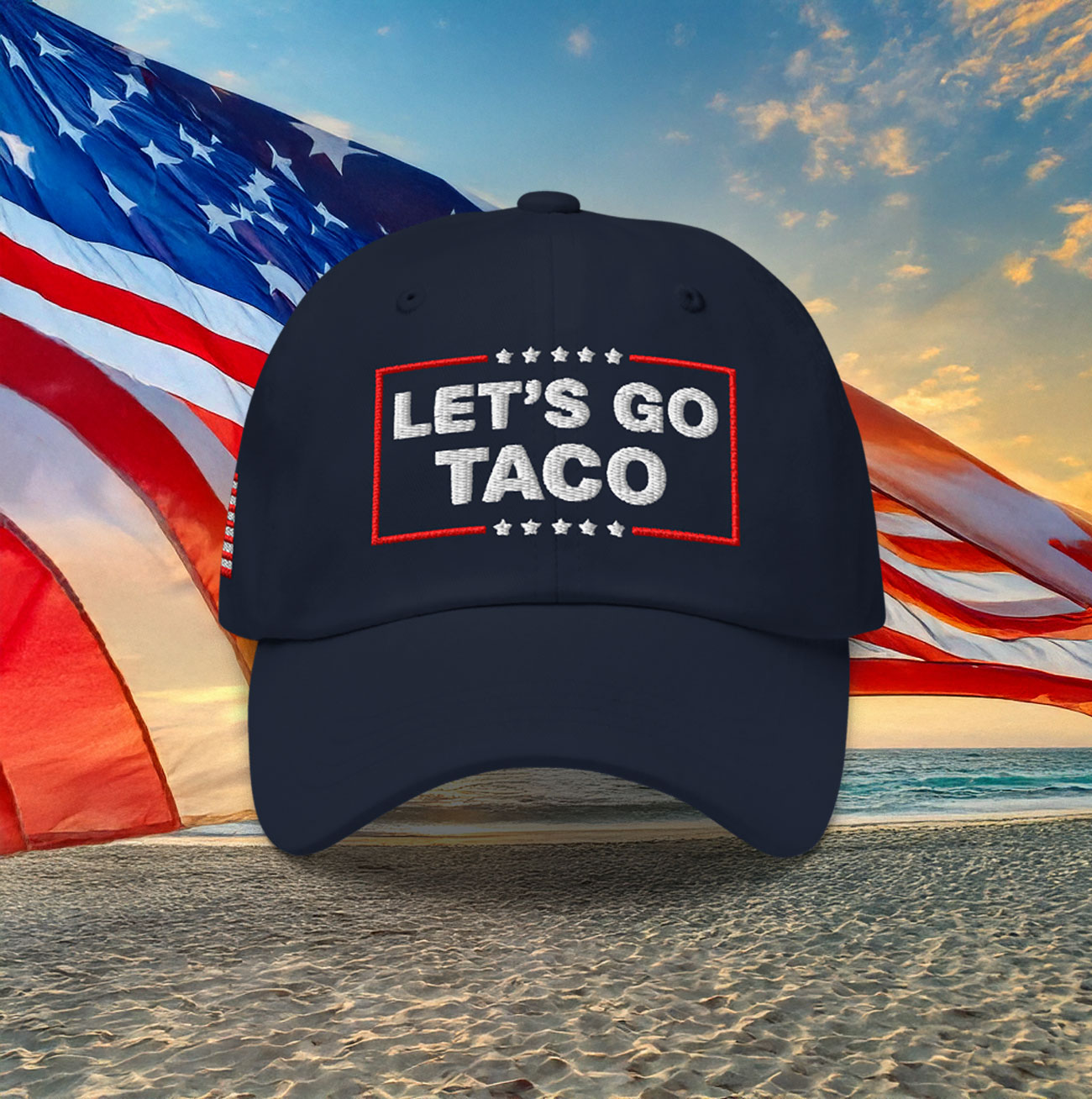 Let’s Go Taco Trump Hat