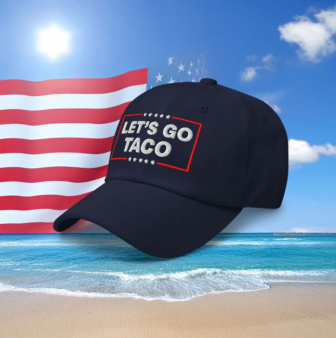 Let’s Go Taco Trump Hat