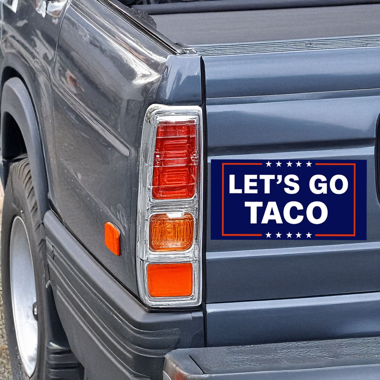 Let’s Go Taco Trump Stickers