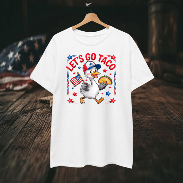 2025 Let's Go Taco Funny T-Shirt
