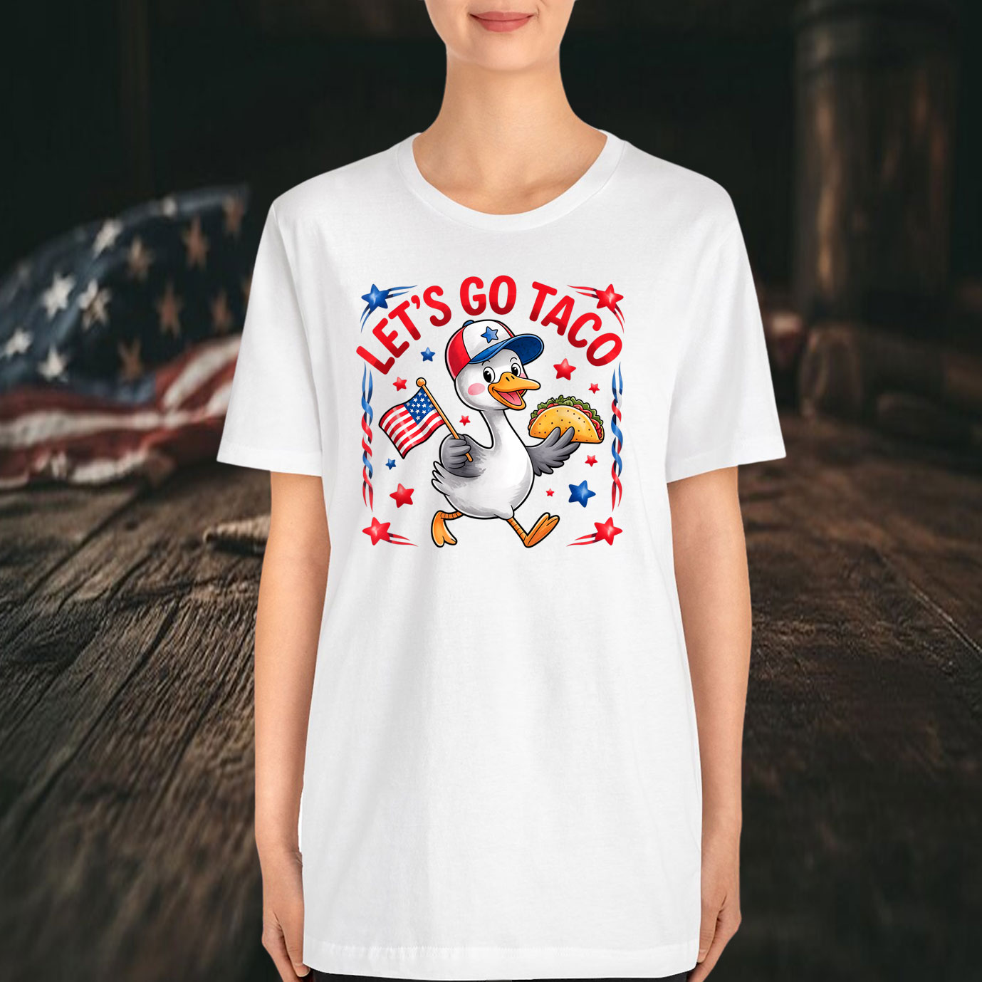 2025 Let's Go Taco Funny T-Shirt