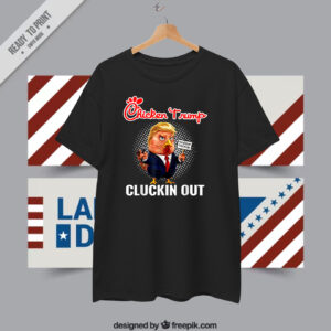 Chicken Trump Cluckin' Out T-Shirt