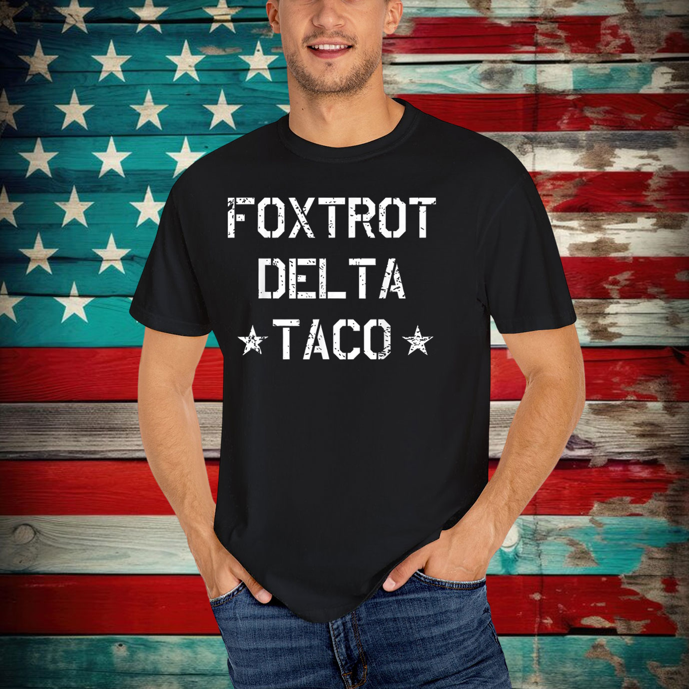 Funny Foxtrot Delta Taco T-Shirt