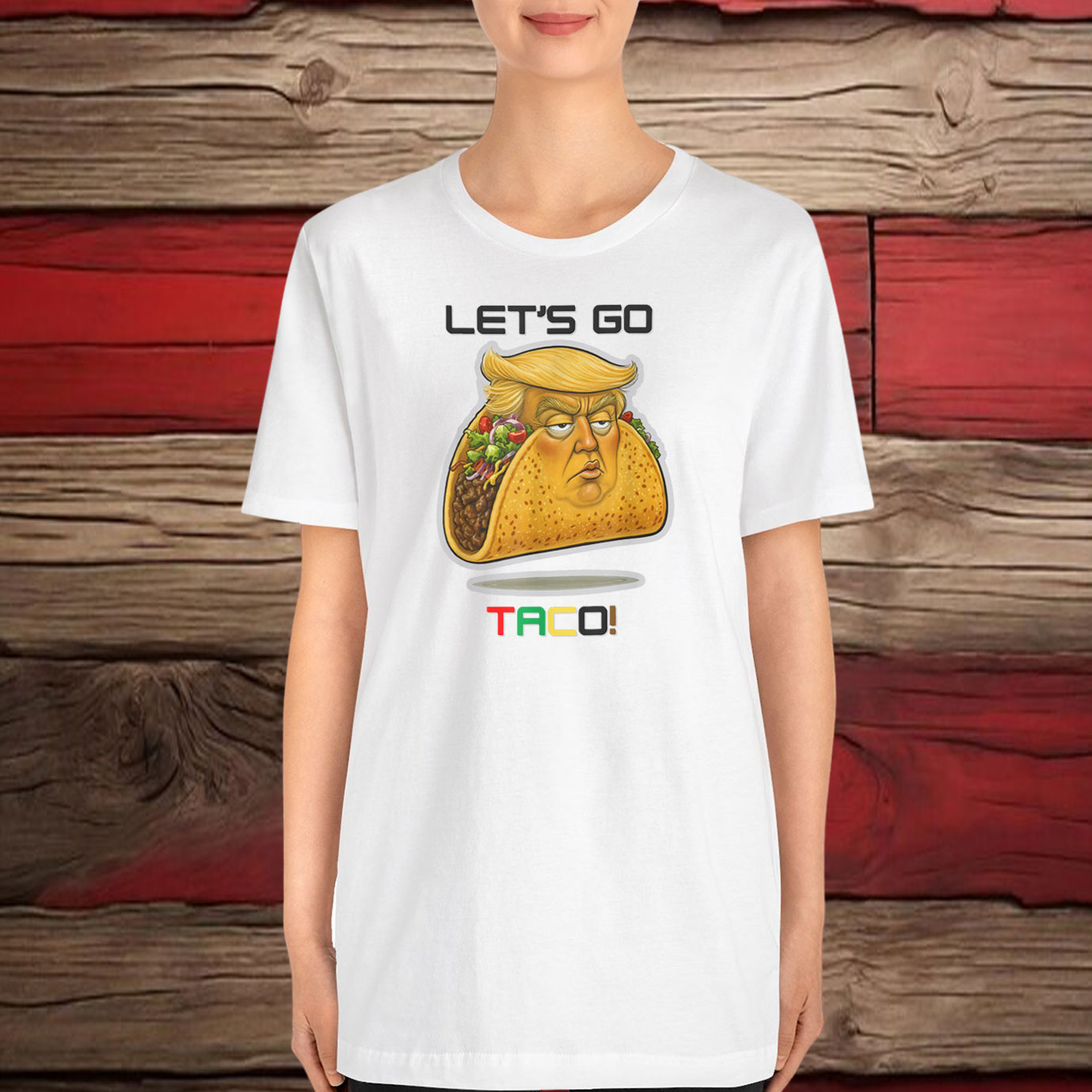 Funny Let's Go Taco Trump T-Shirt