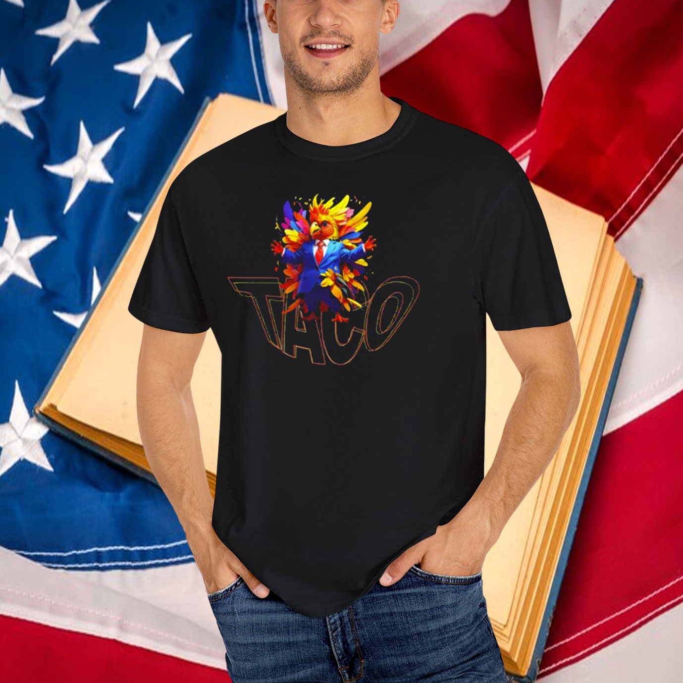 Funny Political Taco Trump T-Shirt