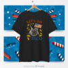 Funny Raccoon Let's Go Taco T-Shirt