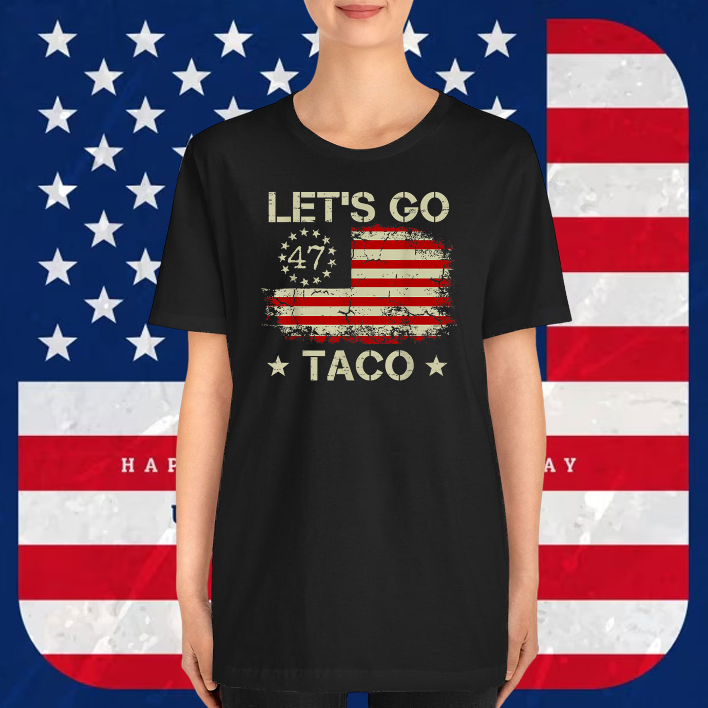 Let's Go 47 Taco T-Shirt