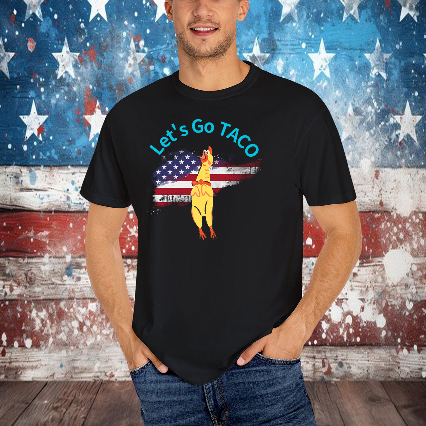 Let's Go TACO Chicken T-Shirt