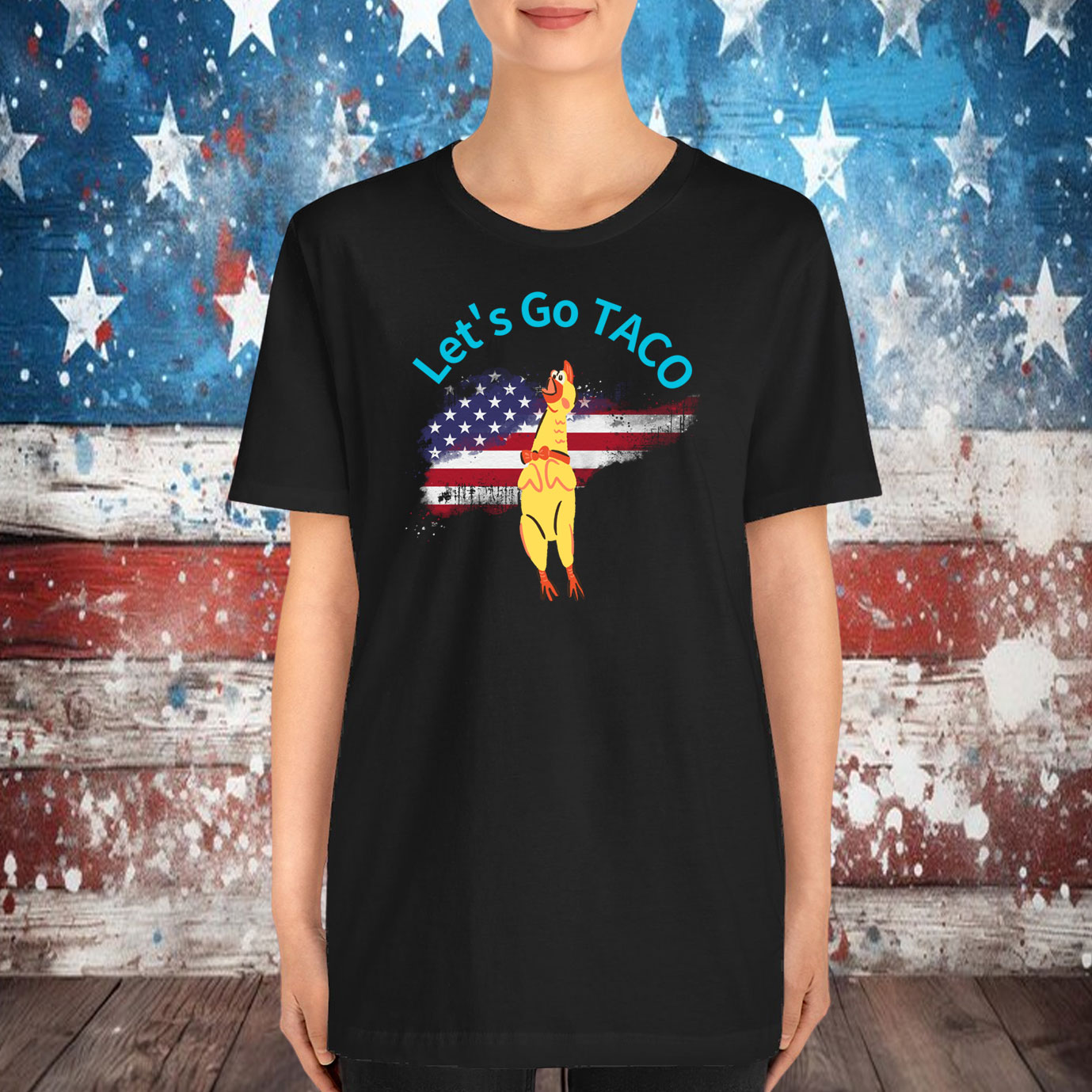 Let's Go TACO Chicken T-Shirt