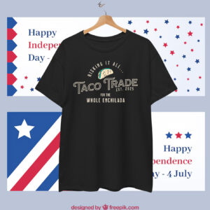 Let's Go TACO Trade Funny Political Trading - Chickening Out T-Shirt