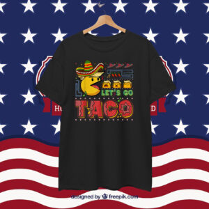 Let's Go Taco Funny Game T-Shirt