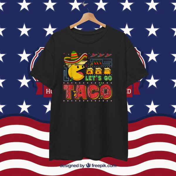 Let's Go Taco Funny Game T-Shirt