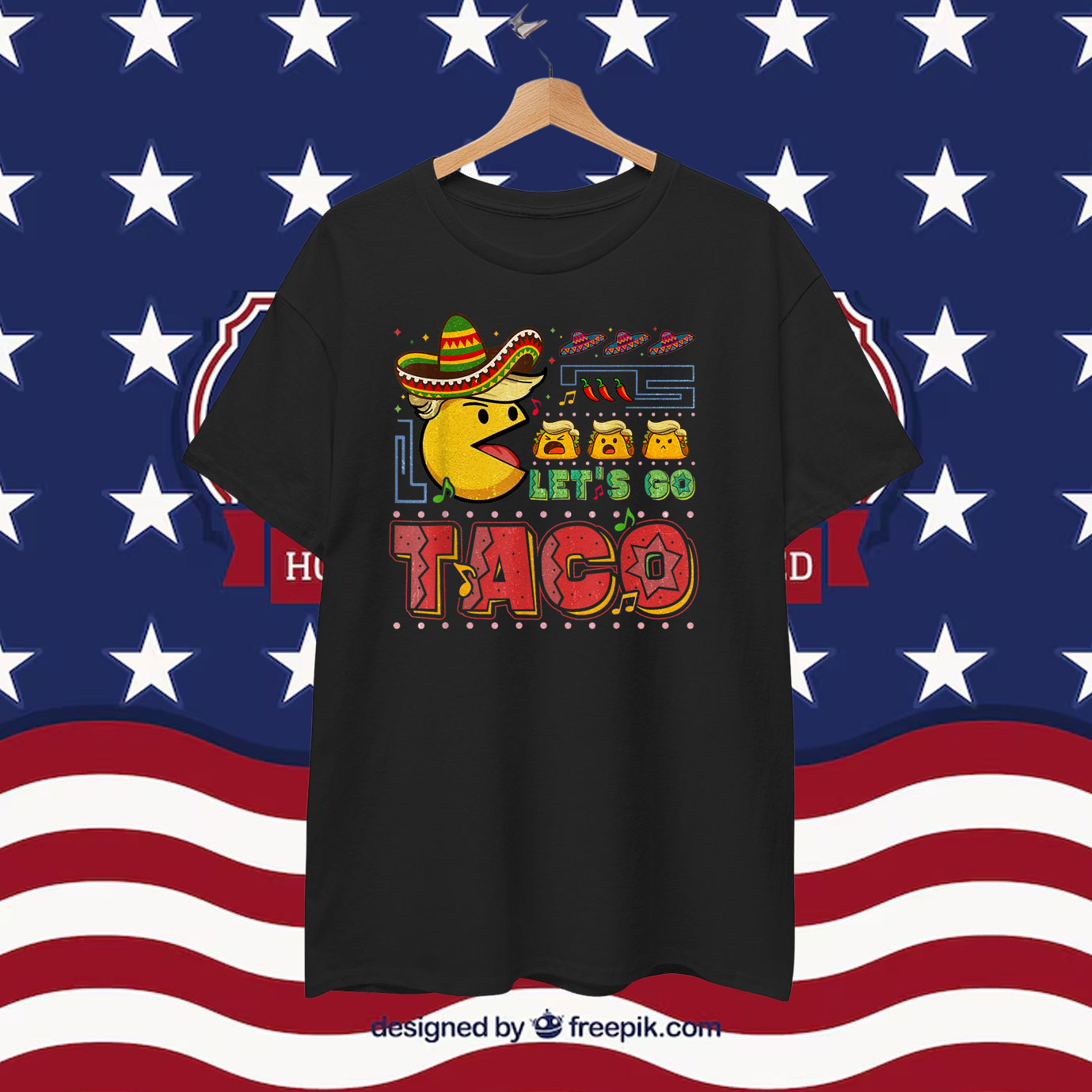 Let's Go Taco Funny Game T-Shirt