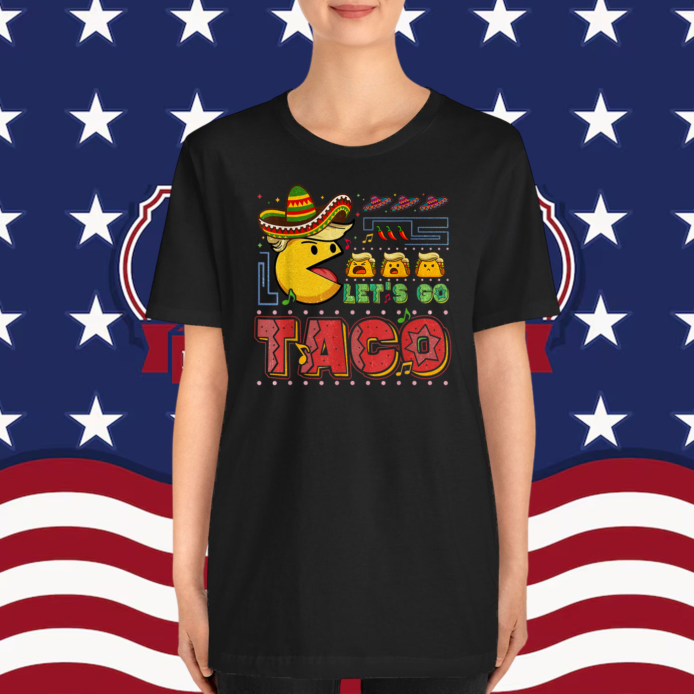 Let's Go Taco Funny Game T-Shirt