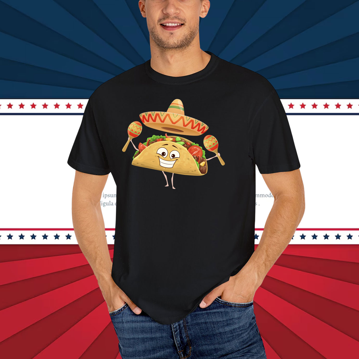Let's Go Taco Funny Tacos fiesta cinco de mayo T-Shirt