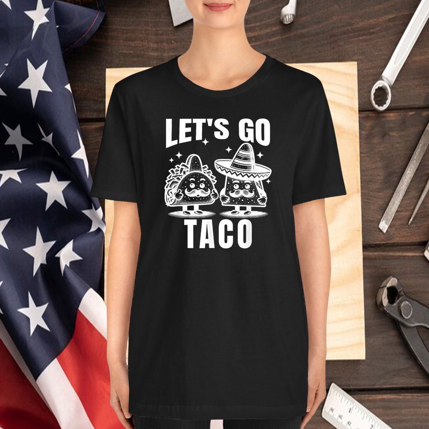 Official LET'S GO TACO Unisex T-Shirt