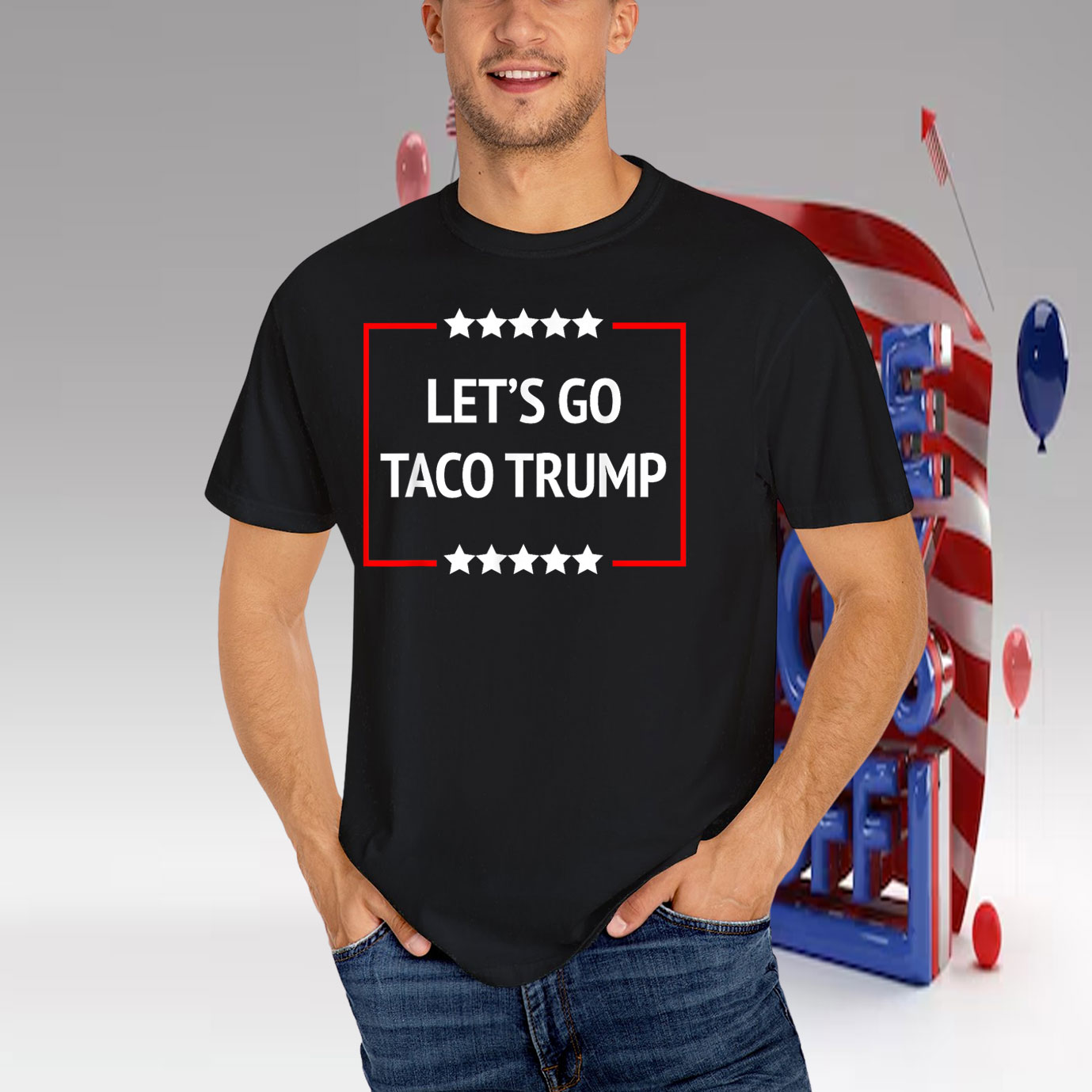 Official Let's Go Tace Trump T-Shirt