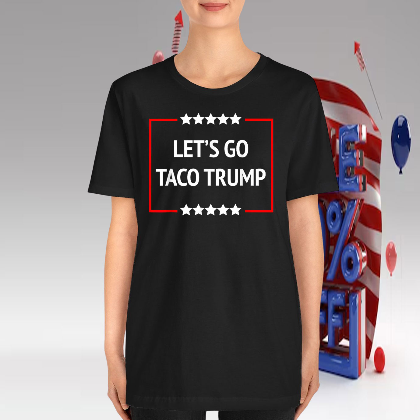 Official Let's Go Tace Trump T-Shirt