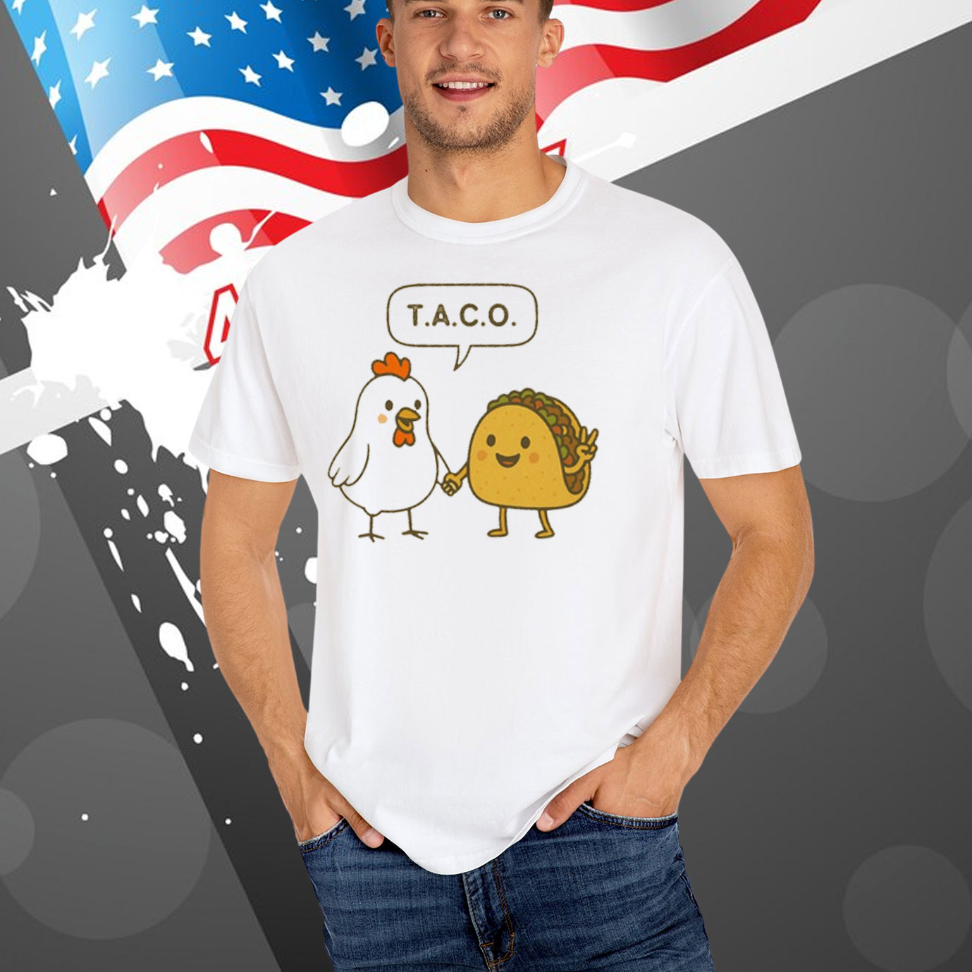 T.A.C.O Chickens T-Shirt