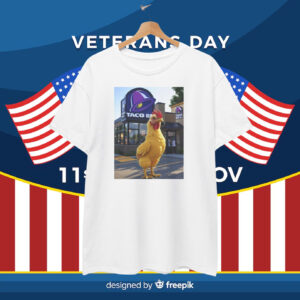 TACO Bell Trump Always Chickens Out T-Shirt