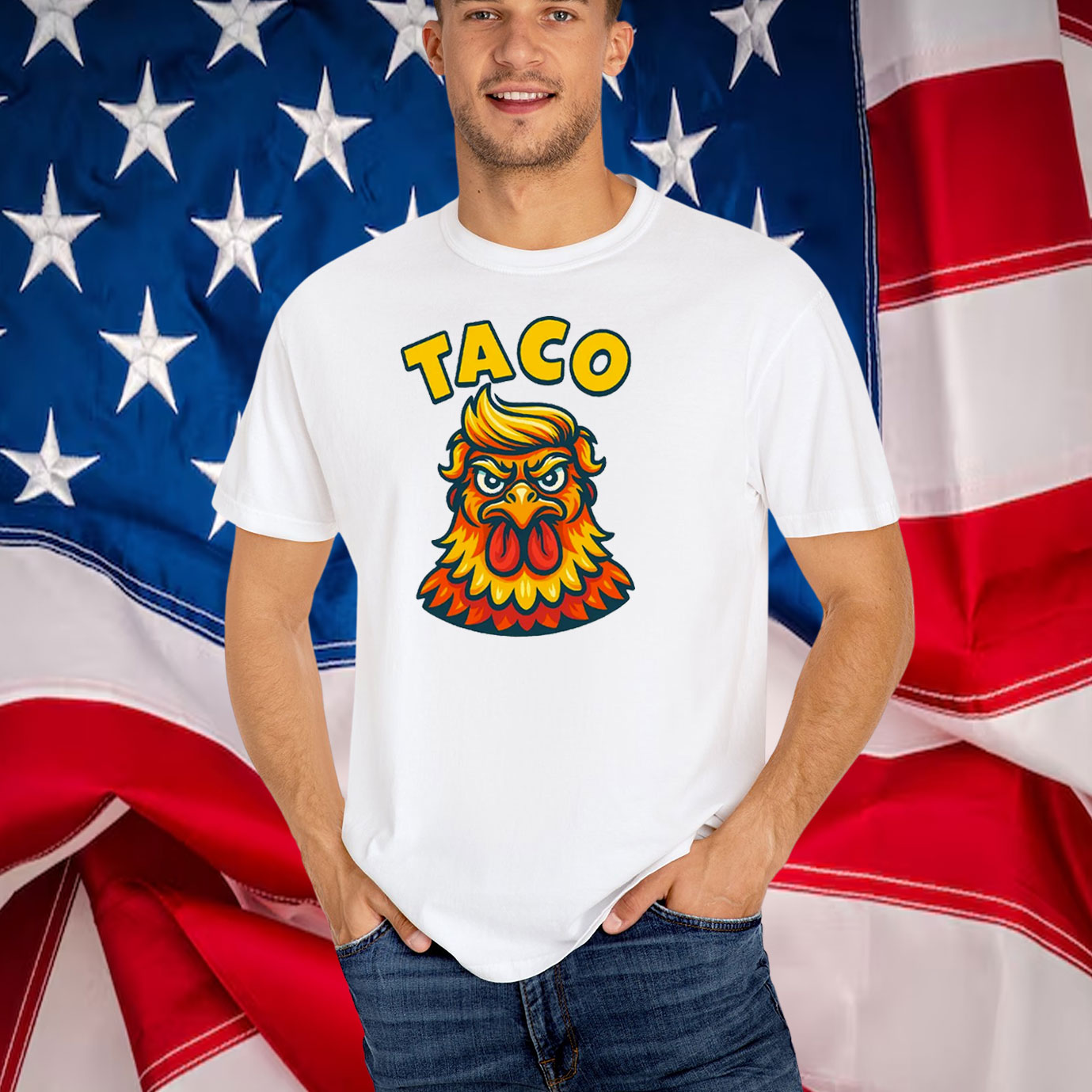 Taco Trump Chickens T-Shirt