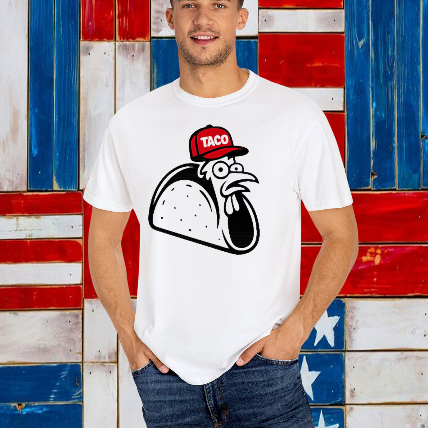 Trump TACO Trump Always Chickens Out T-Shirt