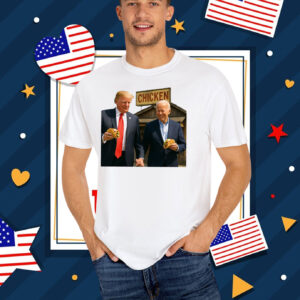 Trump vs Biden TACO Chickens T-Shirt