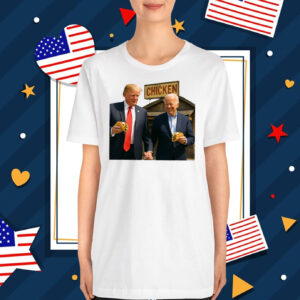 Trump vs Biden TACO Chickens T-Shirt